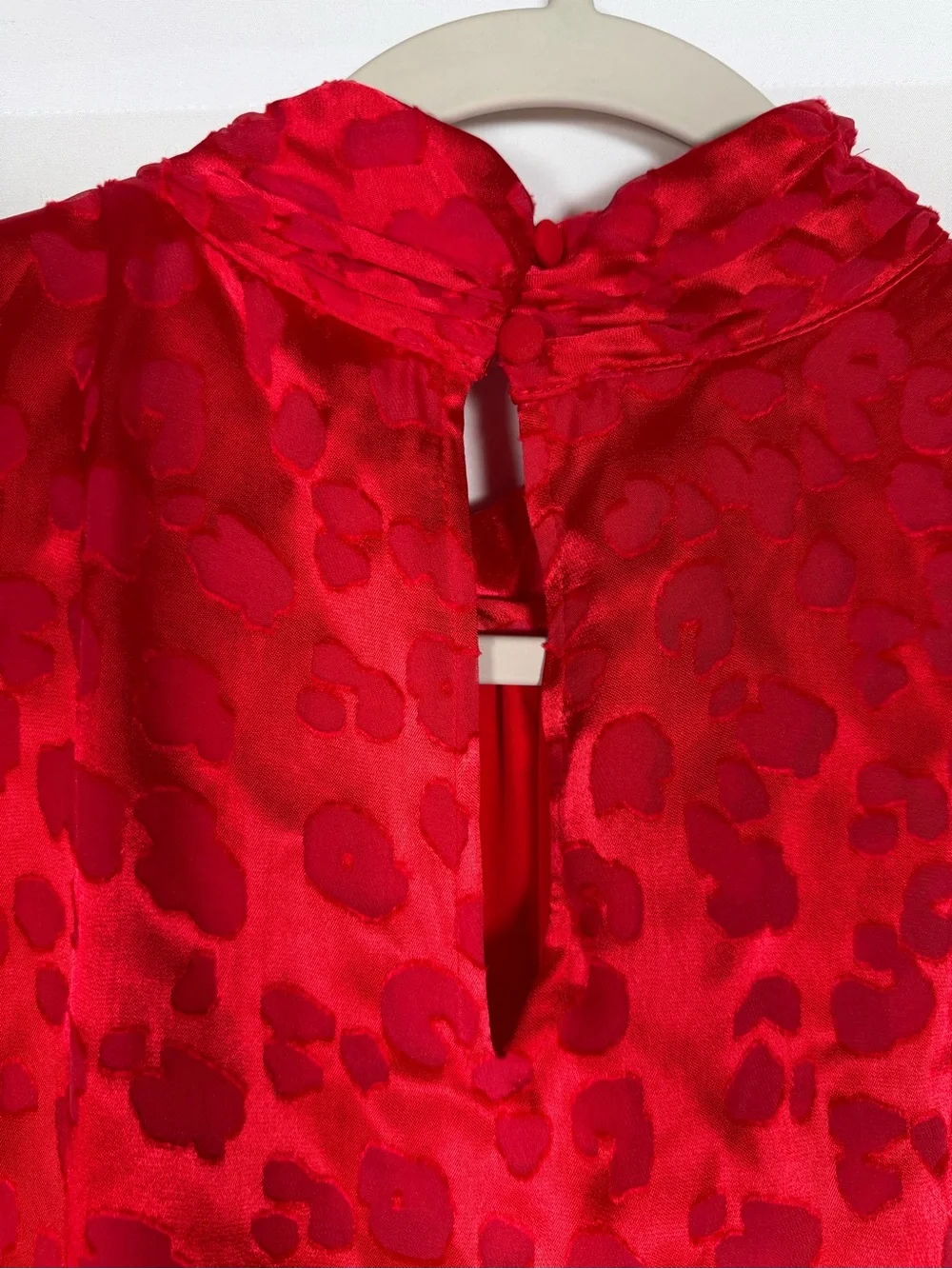 White House Black Market vivid red
